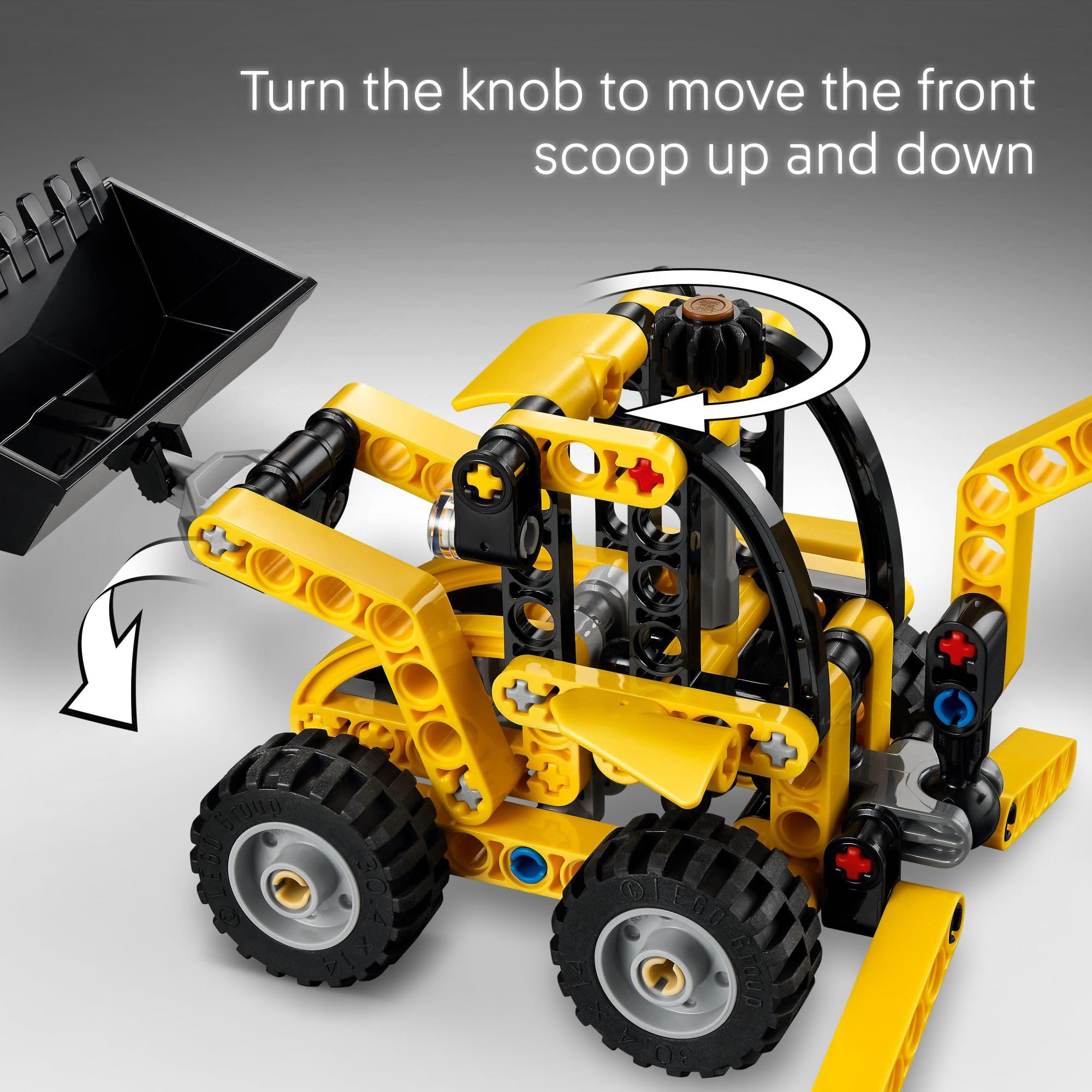 Amazon.com: LEGO Technic Backhoe Loader Construction Toy